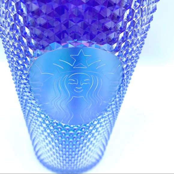 Starbucks Summer Purple Blue Ombré Studded Tumbler - Picture 4 of 5